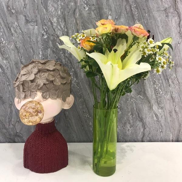 Modern Resin Boy Sculpture | Stylish Home Décor Accent