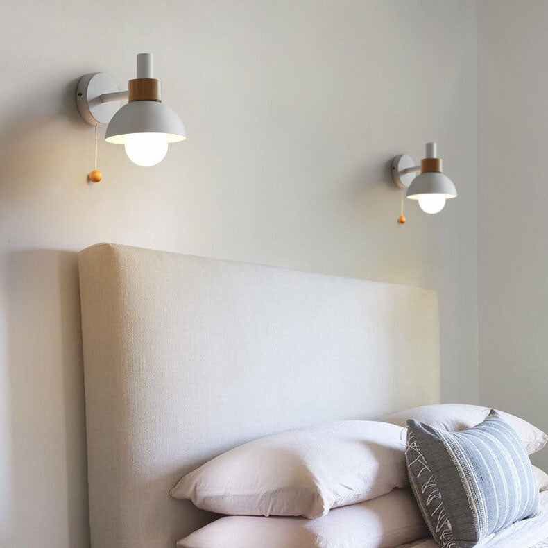 Nordic Macaron Wall Light | Elegant Single-Globe Lamp