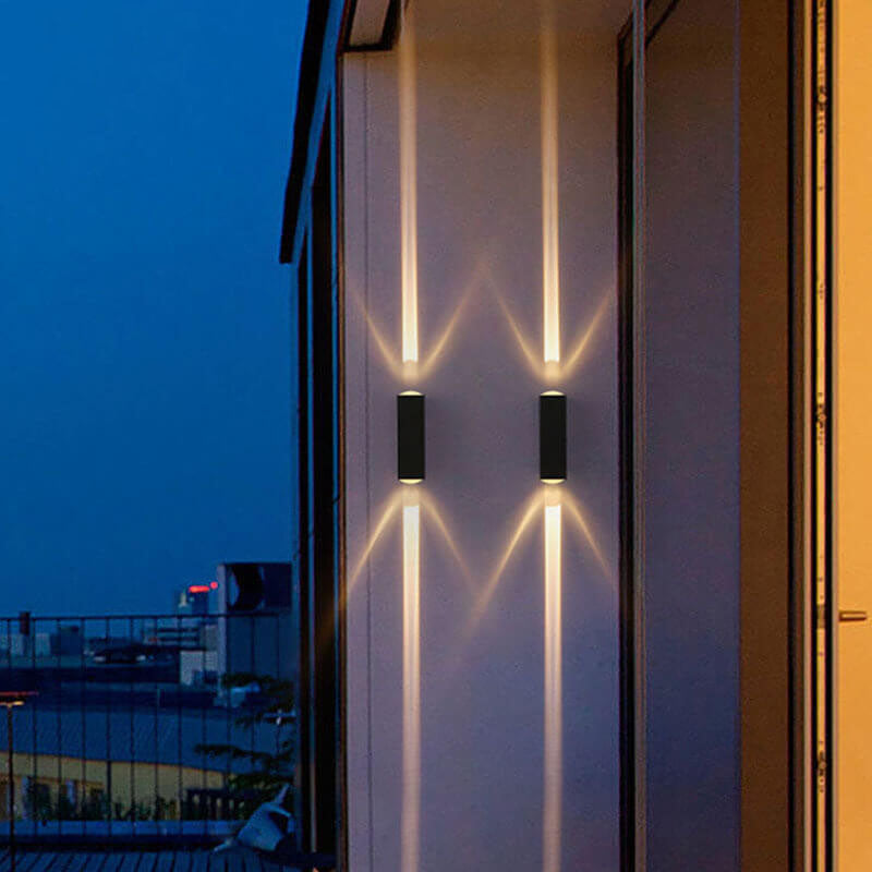 Modern Outdoor Wall Light | Waterproof LED Rectangle Lamp