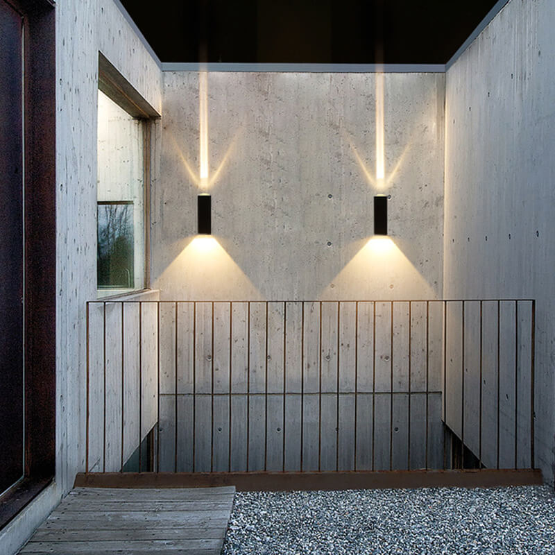 Modern Outdoor Wall Light | Waterproof LED Rectangle Lamp